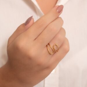 pv-6675 Anel Regulável Pontas Gotas Vazadas