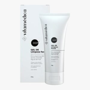 Gel De Limpeza Facial com Pró-Vitamina B5 e Aveia Coloidal – 50g