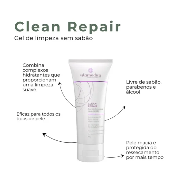Gel de Limpeza Clean Repair - 50g